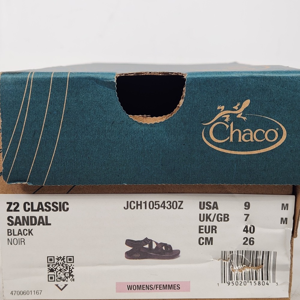 Chaco Z2 Classic Sandal Women Size 9 Black Strappy Athletic Outdoor JCH105430Z - Picture 6 of 7
